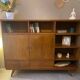 High oak sideboard, 1960s