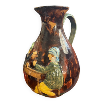 Deauville ceramic pitcher