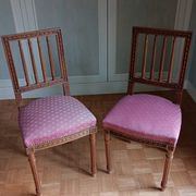Paire de chaises de chambre  Napoleon lll