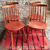 Set of 4 vintage 1960's scandinavian