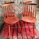Set of 4 vintage 1960's scandinavian