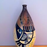 Vase Torres Vedras, poisson abstrait, 1959.