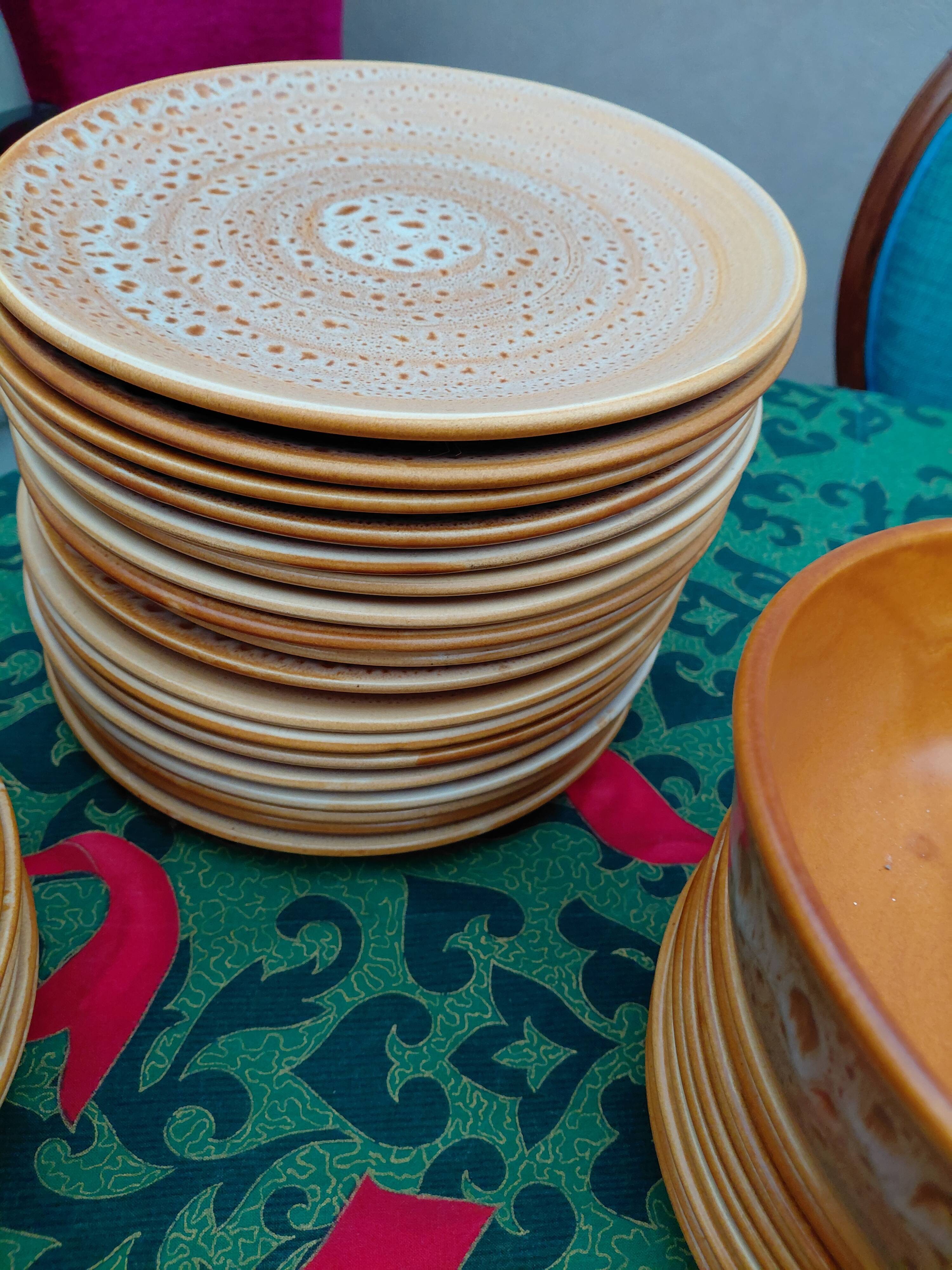 Niderviller stoneware table service