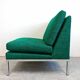 Paire de fauteuils slipper Mid Century Modern par Florence Knoll