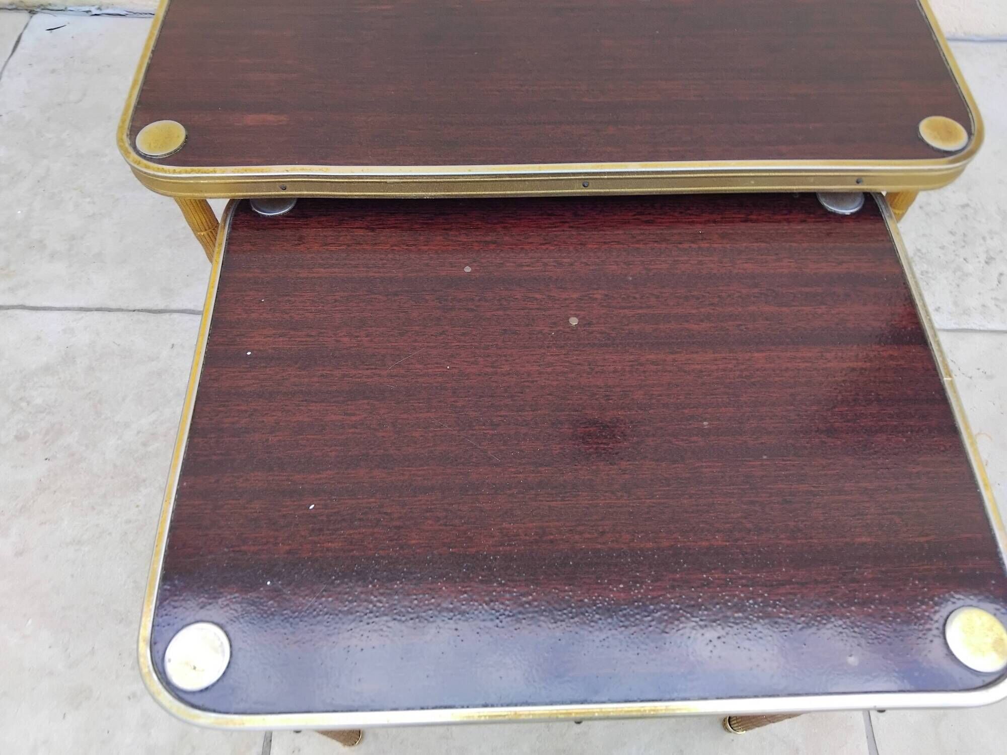 Table gigognes vintage