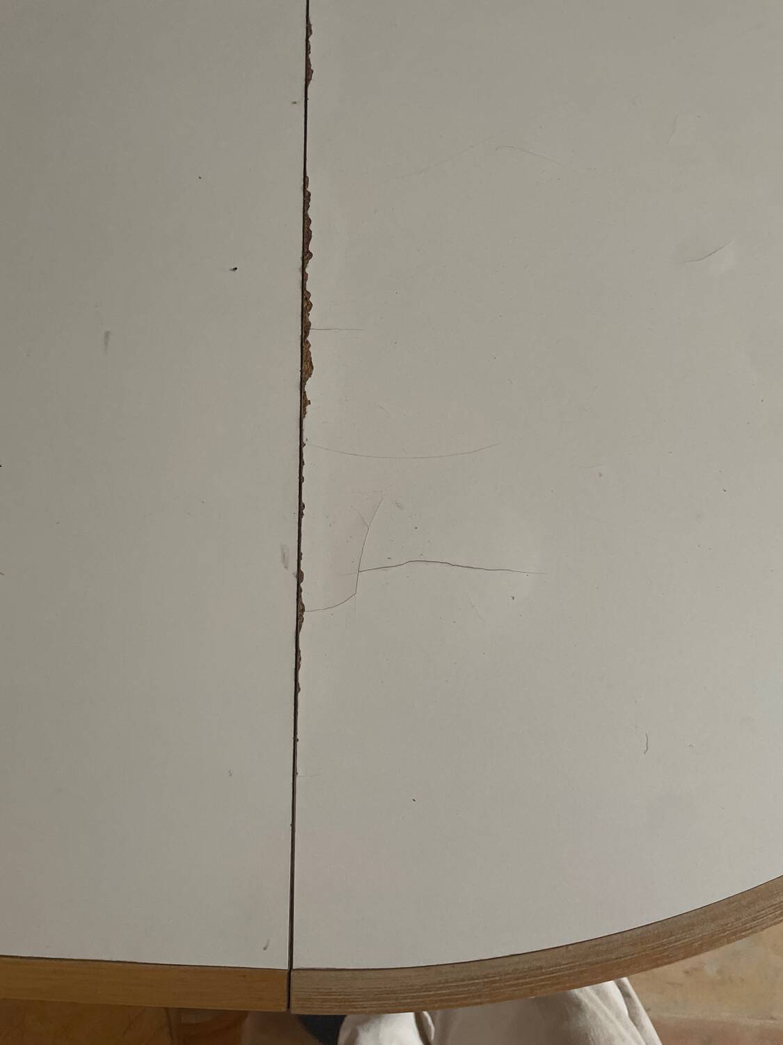 Attractive designer set: table, chairs and stool