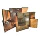 Wall light by jean-michel savary, brutalist lamp / abstract sandstone sculpture, ca 1980