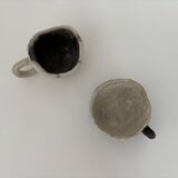 set of two raku coffee cups