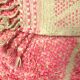 Tapis marocain en laine rose