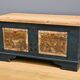 Painted Pine Chest, Eastern Europe – Late 19th Century