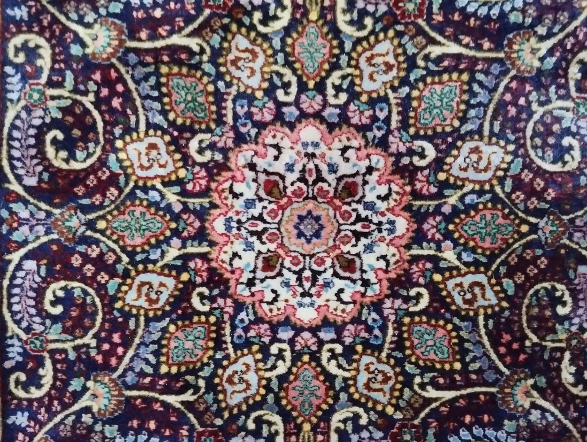 Handmade Persian Tabriz rug 145x100cm