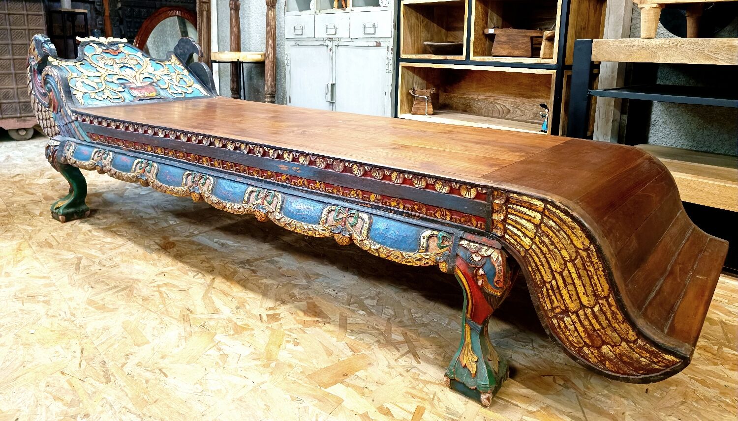 Opium bank on the island of Java