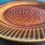 Vintage French fish plate, Sarreguemines