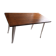 Industrial wood-effect table – 120 x 60 cm