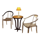 Philippe Starck paire fauteuils Mi-Ming