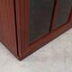Mahogany display cabinet, Danish design, 1970s, made in Denmark