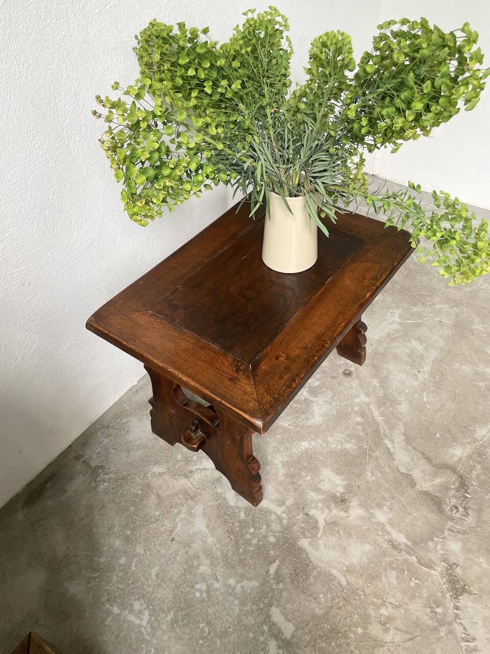 50s Brutalist Oak Coffee Table