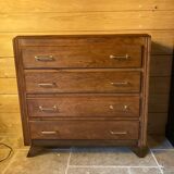 Commode vintage en chêne