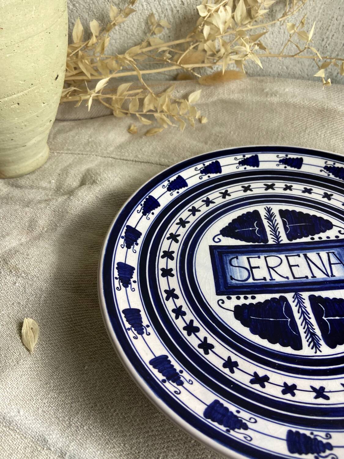 Italian vintage plate