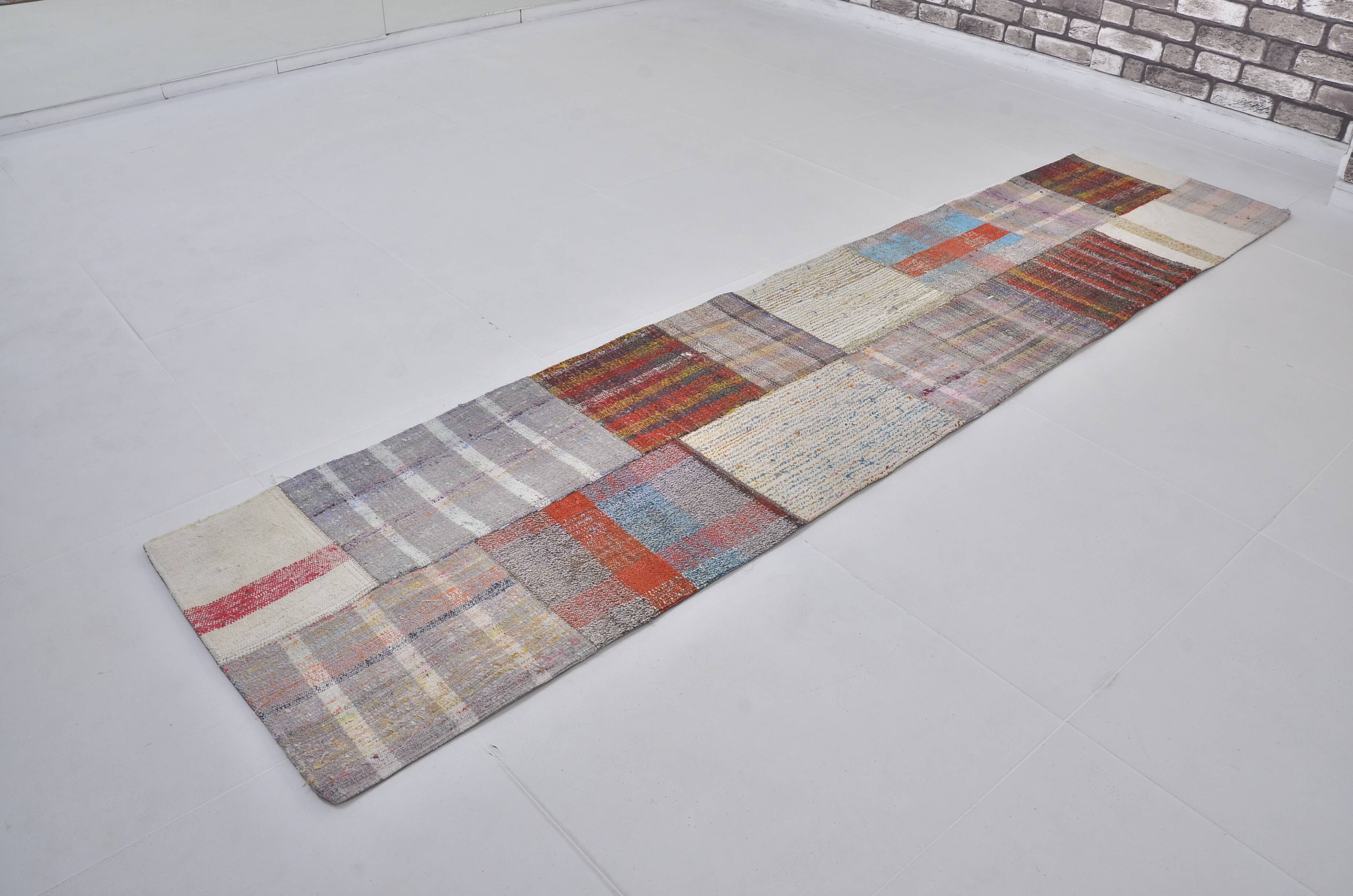 Oushak Colorful Kilim Runner Sku 3937