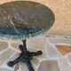 Vintage marble gueridon table 1980s