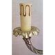 Golden bronze lamppost