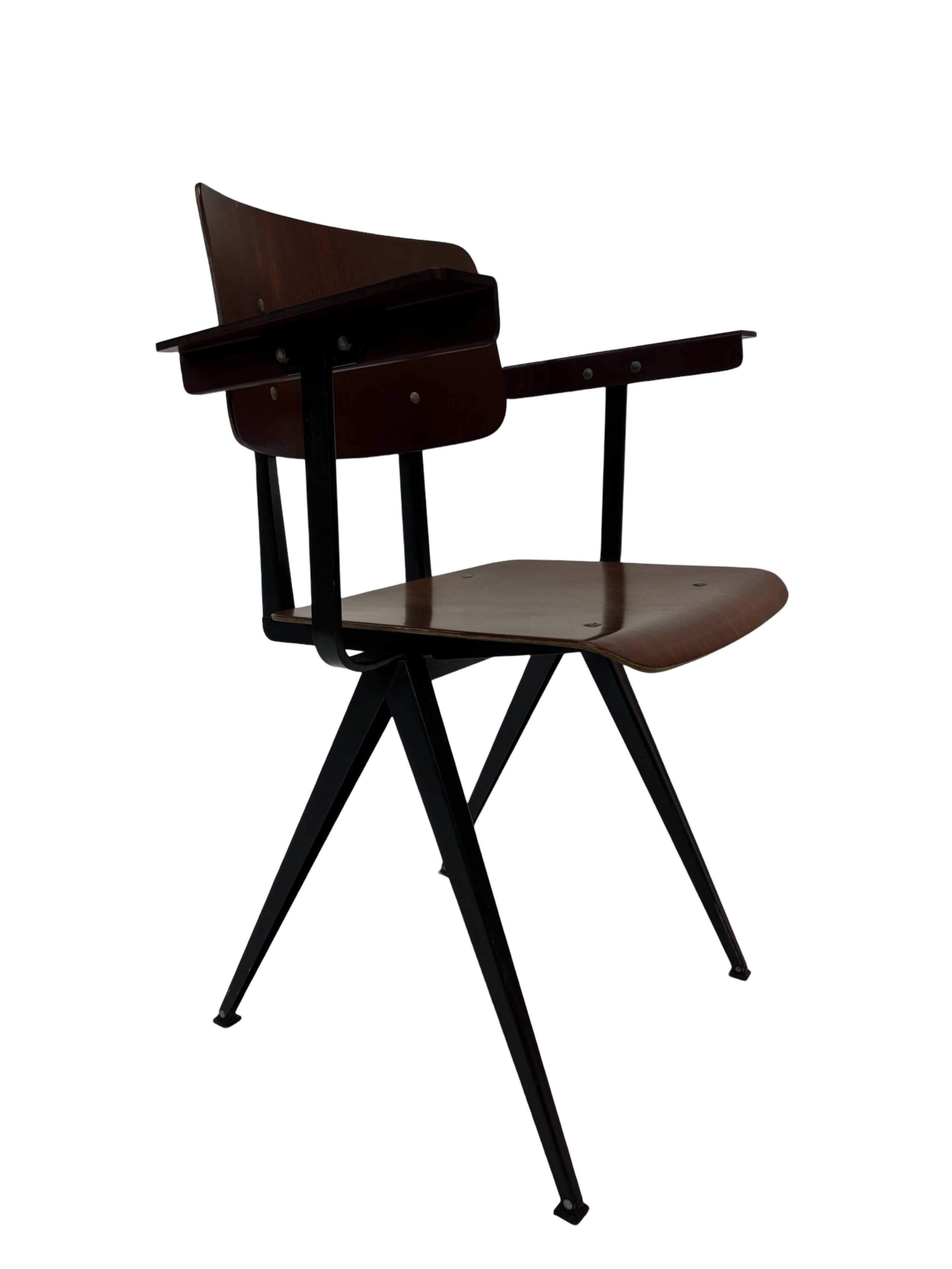 Vintage Galvanitas S16 chair with armrests, 1960 Netherlands Design