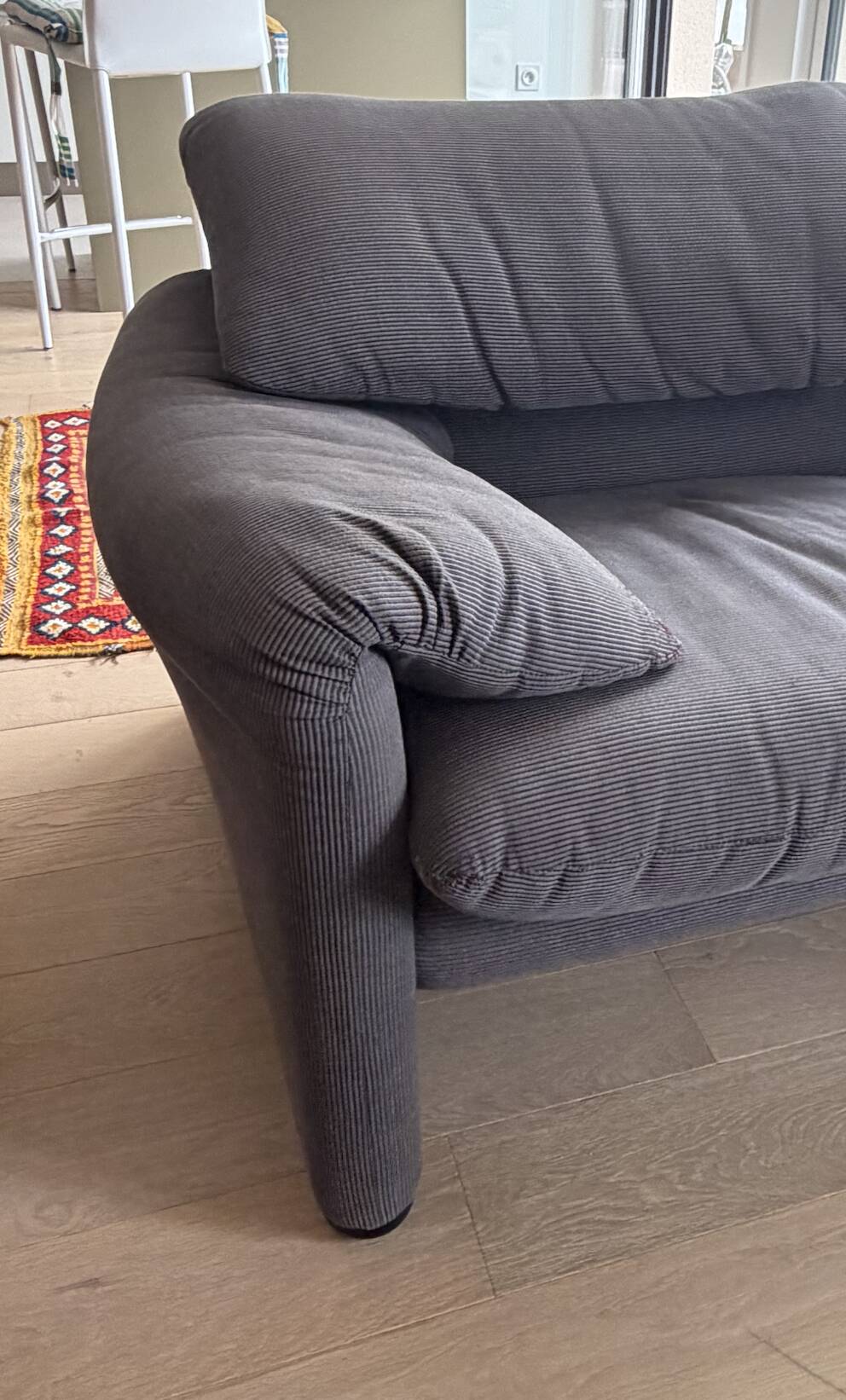 Vintage Cassina two-seater sofa