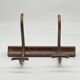 Vintage / antique Fischel curved wooden coat rack