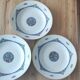 Lot de 3 assiettes creuses limoges - jean boyer (circa 1950)