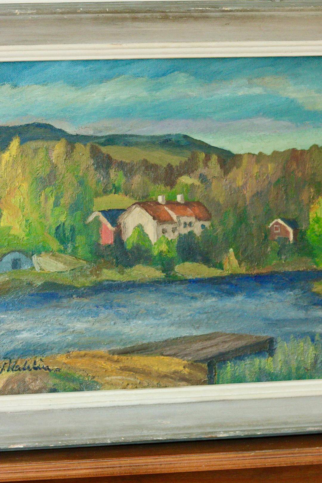 Scène côtière – Wahlin