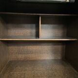 Secretary with flap art-deco desk mid-century vintage 1950