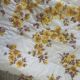Couverture à fleurs vintage 70s