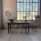 Oval farmhouse table 250cm pine