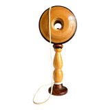 Bilboquet in light and dark wood