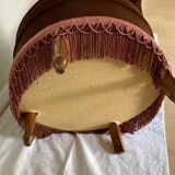 Velvet toad armchair