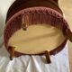 Fauteuil crapaud velours
