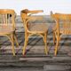 Light beech Baumann armchair