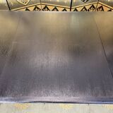 Scandinavian dining table in blackened wood Napoleon III