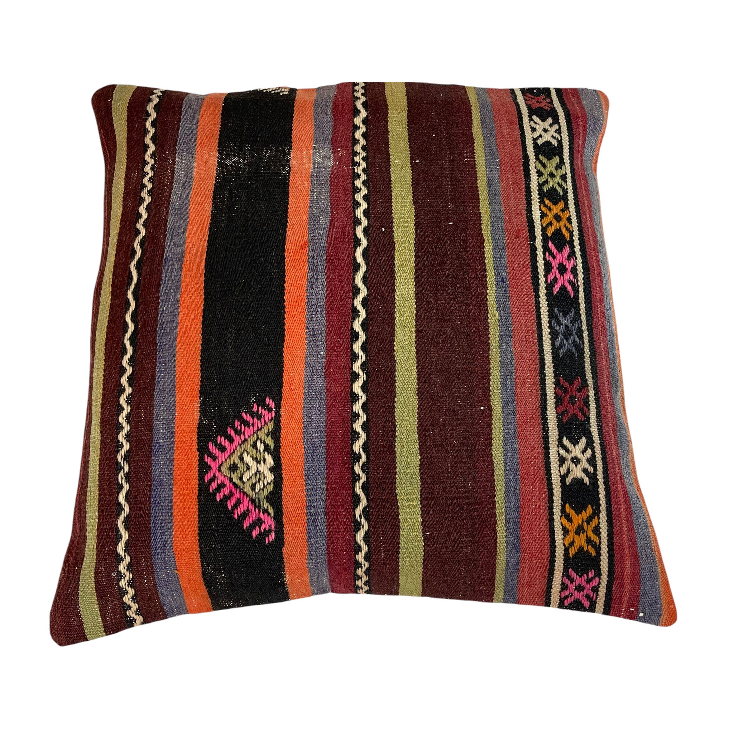 Housse de coussin turque KIlim vintage, 60x60 cm