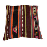 Housse de coussin turque KIlim vintage, 60x60 cm