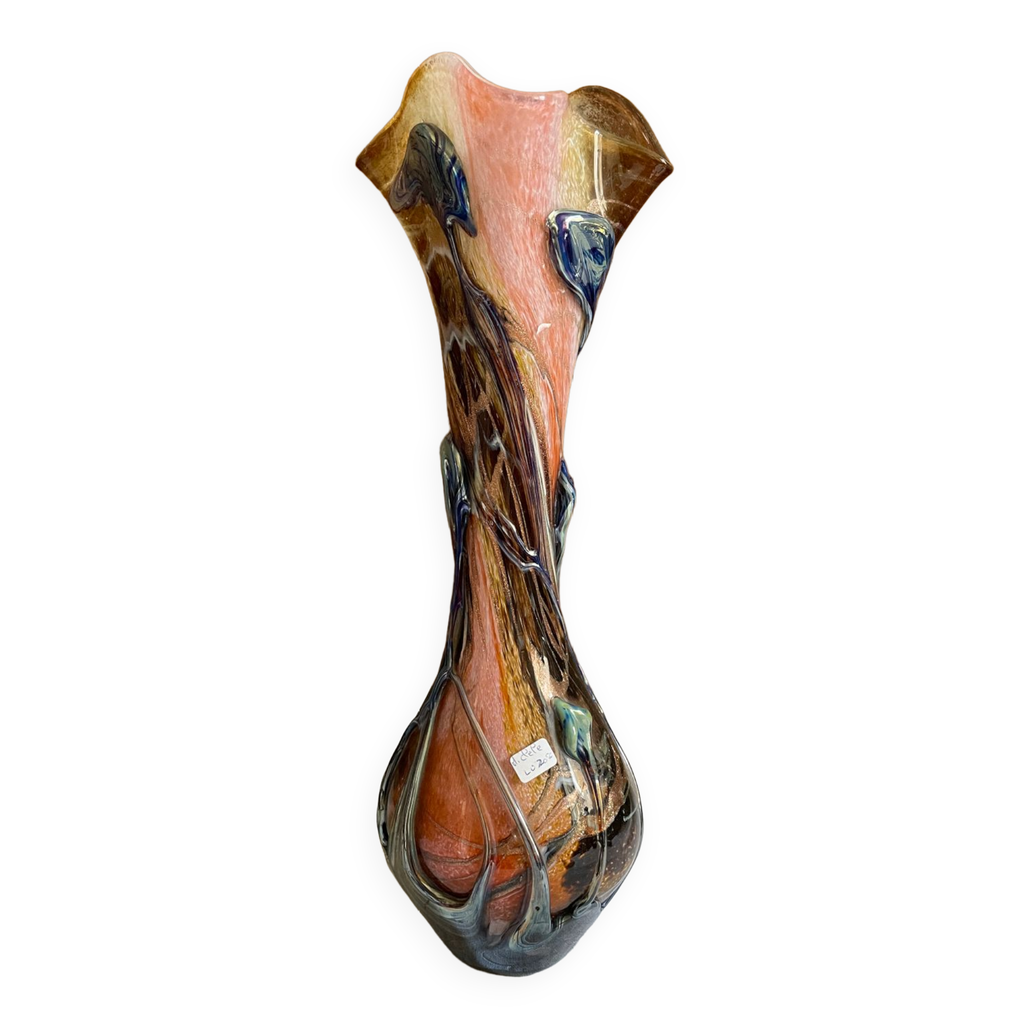 Vase signed Michèle Luzoro