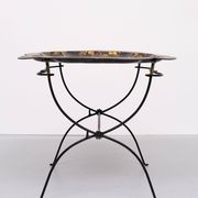 19th Century Hand painted curved Dutch Tray Table