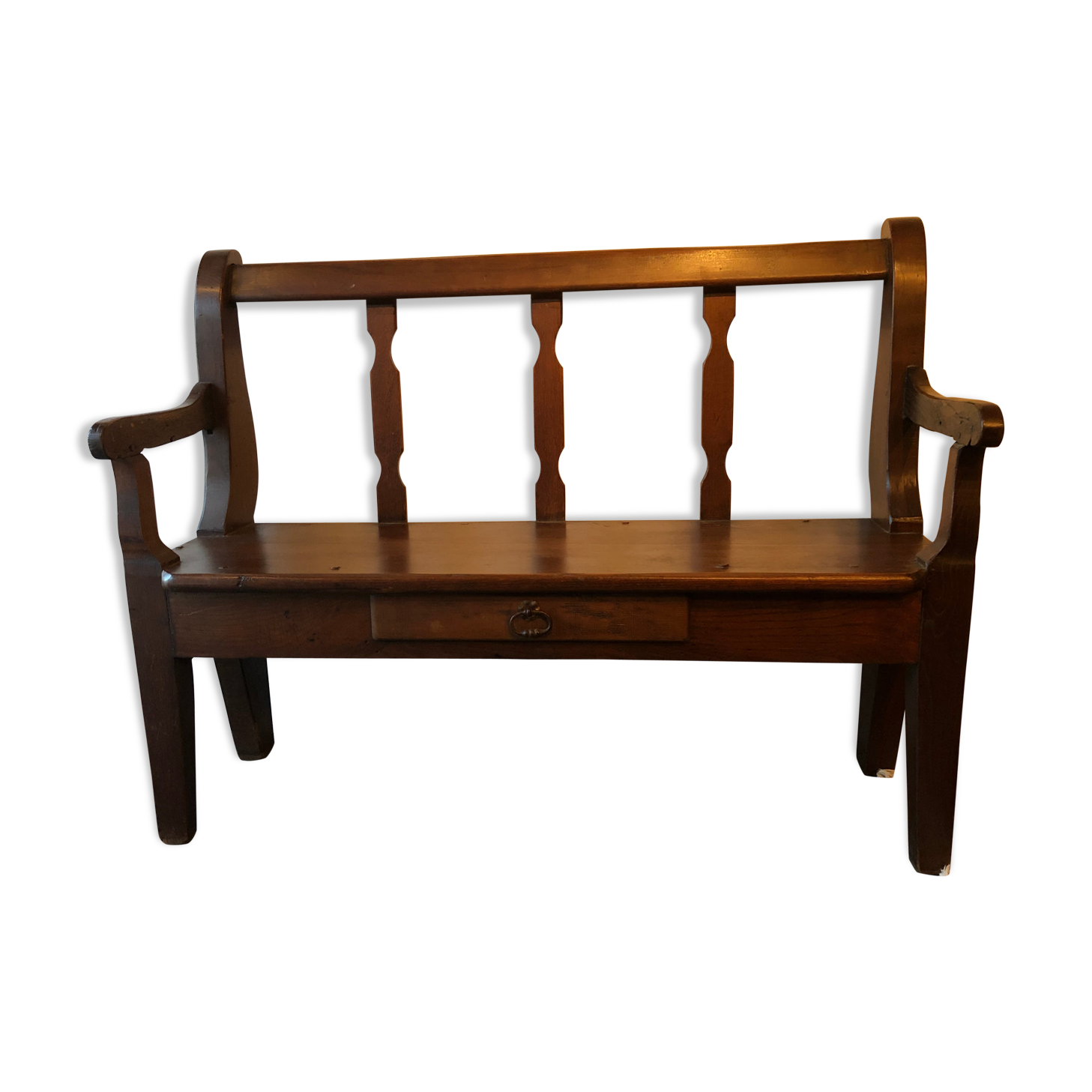 Old oak bench