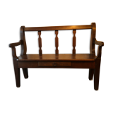Old oak bench
