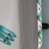 Large vintage ceramic dish depicting a bird - robert picault