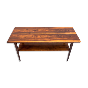 Table basse en noyer