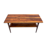 Table basse en noyer du milieu du siècle, Pologne, années 1950
