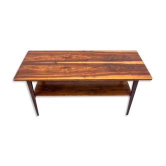 Table basse en noyer du milieu du siècle, Pologne, années 1950