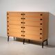 Double chest of drawers Charron Caillette 1950